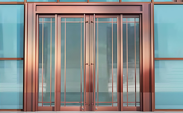 哈密玻璃地弹门