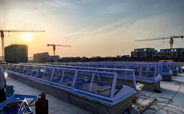 消防哈密排烟窗工作原理