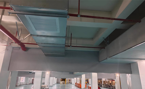 哈密挡烟垂壁的安装步骤