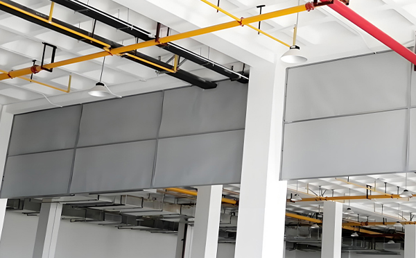 商场防烟分区常闭节点:哈密挡烟垂壁高度与控制器接线图解 商场防烟分区常闭节点:哈密挡烟垂壁高度与控制器接线图解